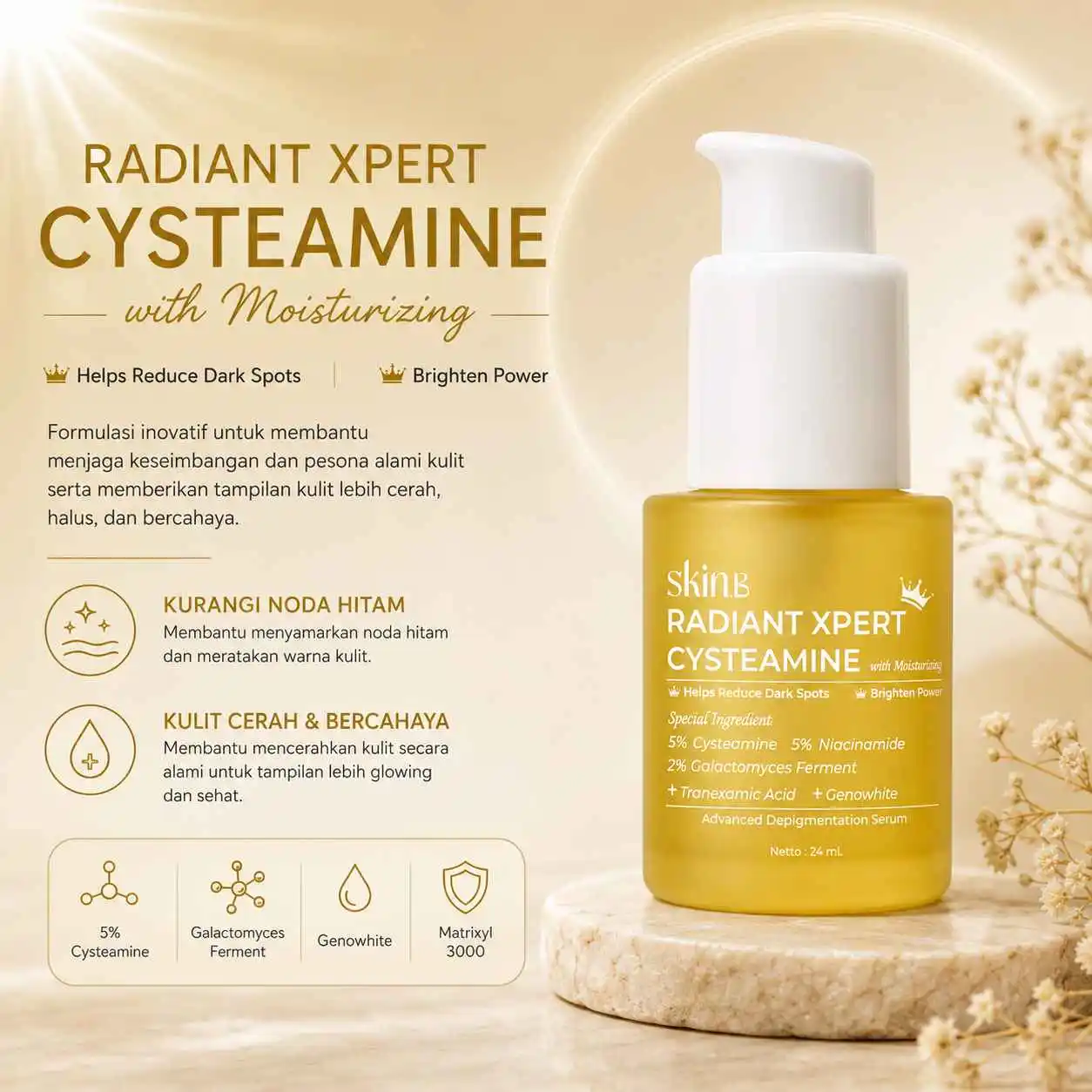 SkinB - Radiant Xpert Cysteamine